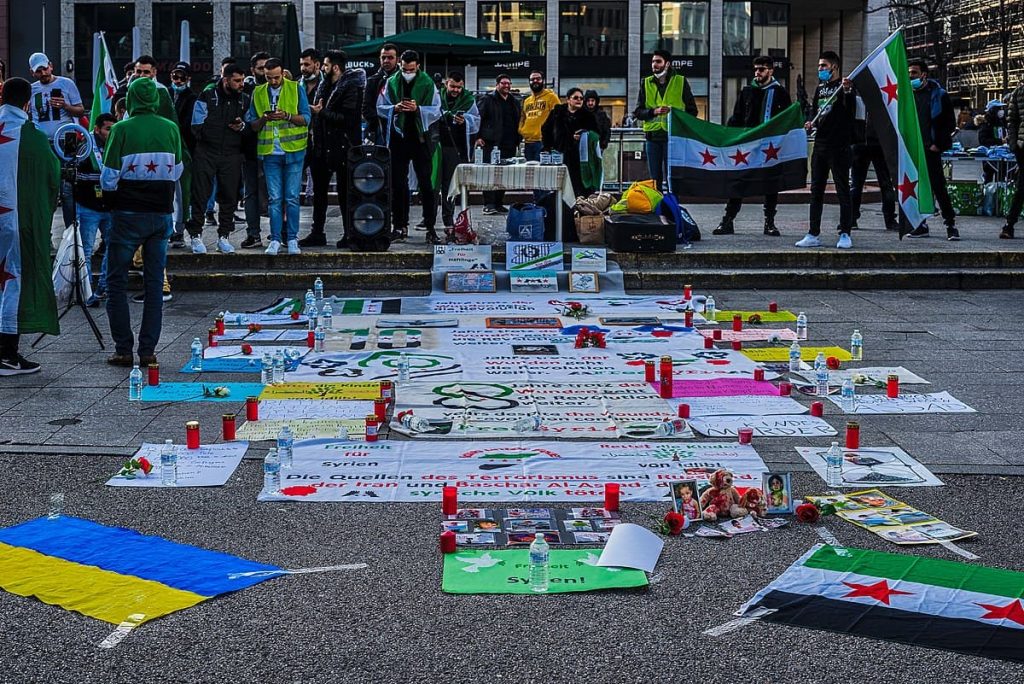 Frankfurt, March 2022, International Solidarity