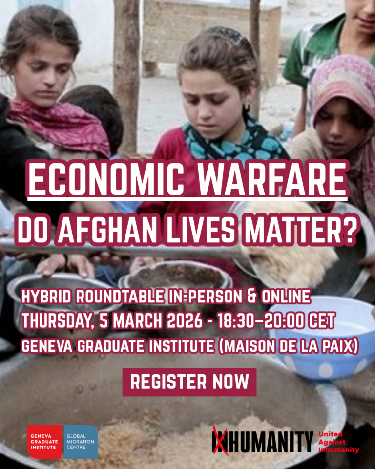 Economic Warfare: Do Afghan lives matter?